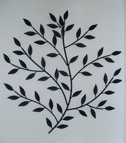 Pic of Homemade Wall Decoration Ideas with Metal and Rod-iron
