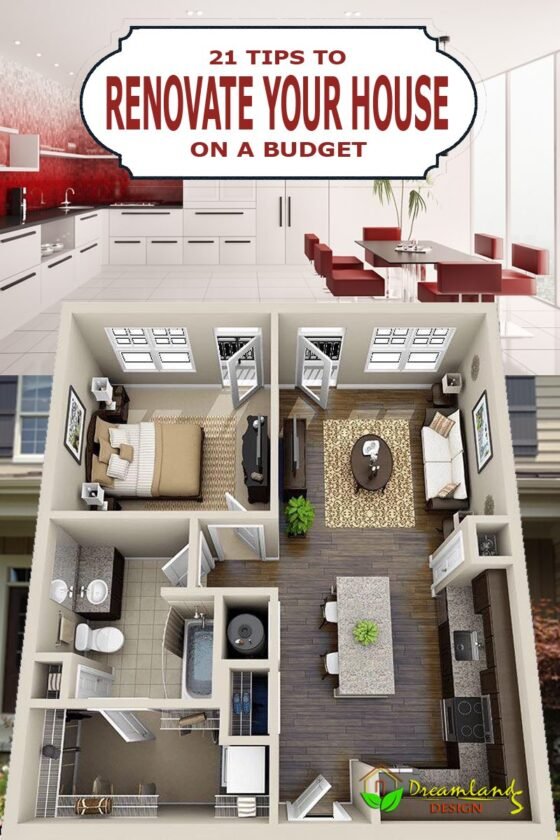 21 Tips on How to Renovate a House With No Money (on a Budget)