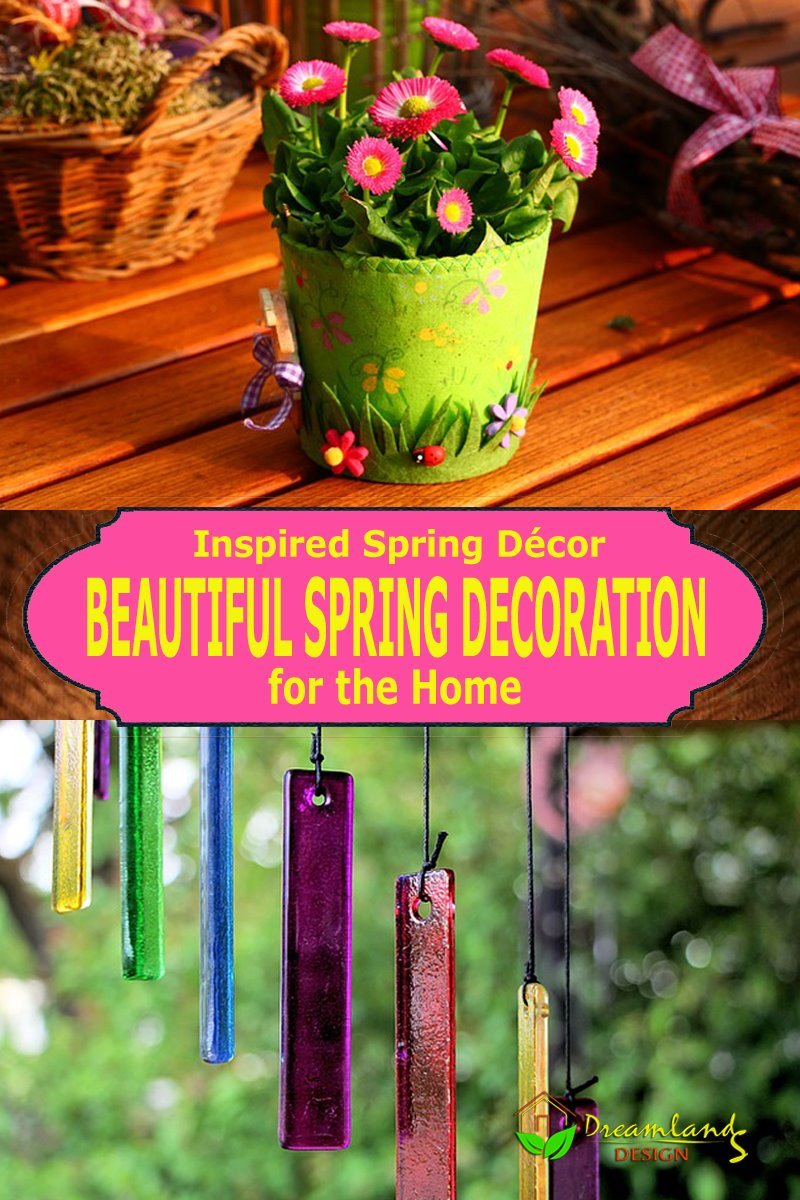 Inspired Spring Décor (Beautiful Spring Decorations for the Home)