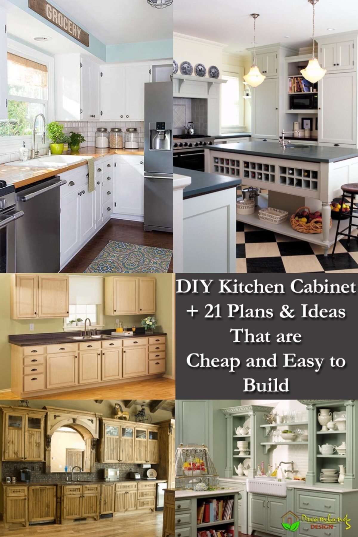 21 DIY & Affordable Ways to Redo Kitchen Cabinets