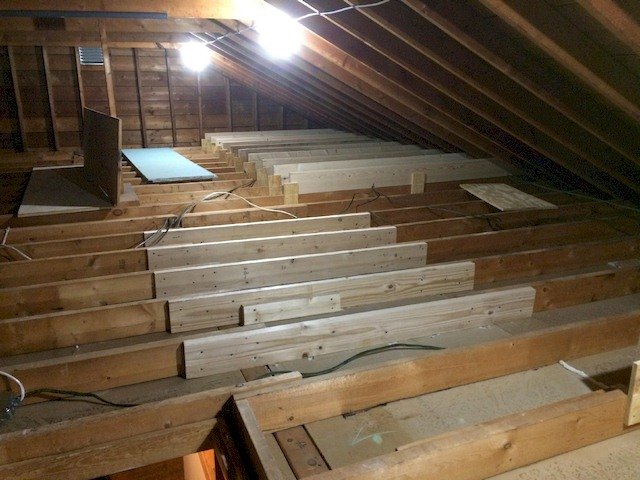 Build Attic Flooring On Joists