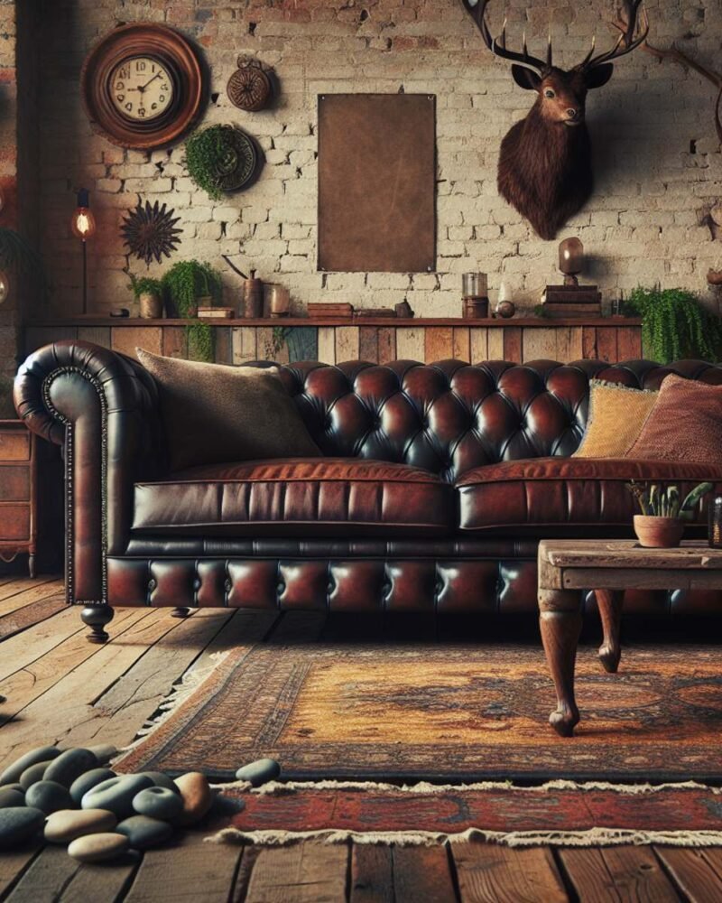 Stylish Brown Couch Living Room Decor Ideas
