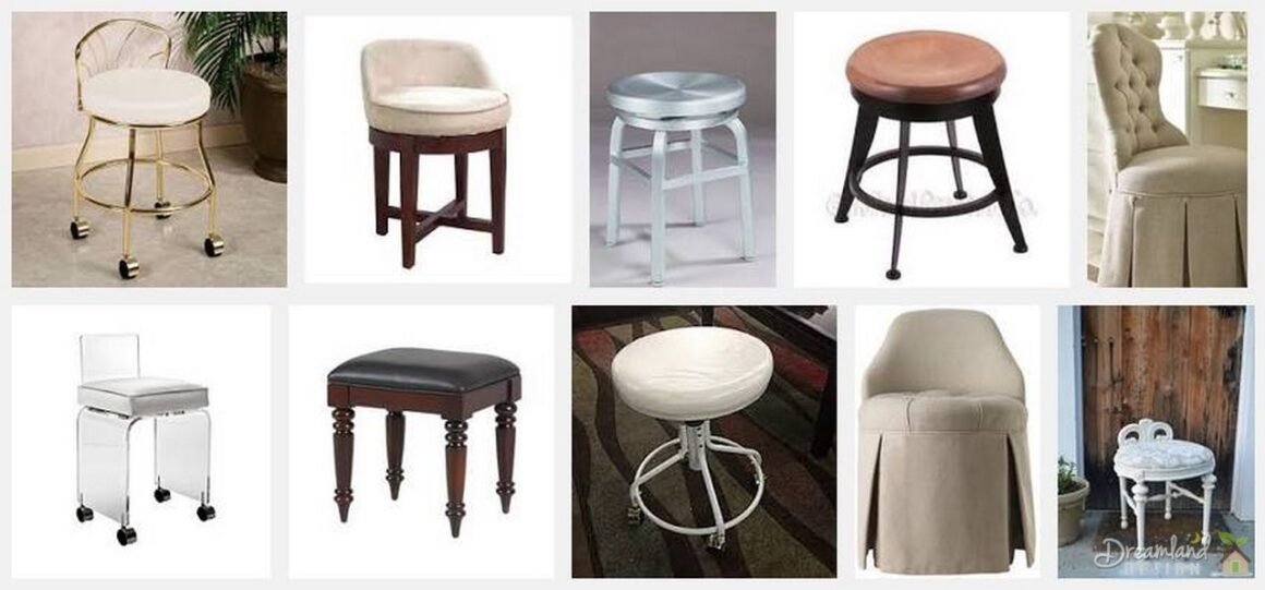 Featured image - Add Extra Seating to Any Room with a Swivel Vanity Stool