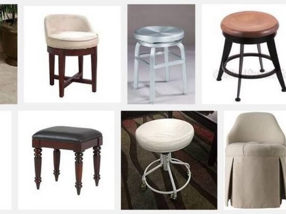 Featured image - Add Extra Seating to Any Room with a Swivel Vanity Stool
