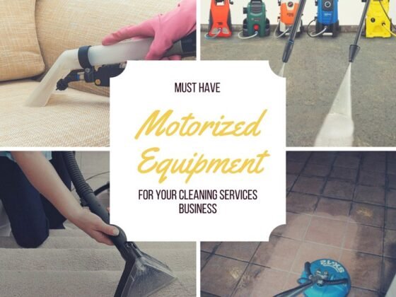 Featured of 5 Motorized Equipment That Are a Must Have for Your Cleaning Services Business
