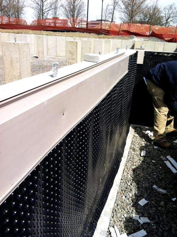 Drainage Board Membrane Drainage Board Membrane - Foundation Waterproofing: Steps and Advantages