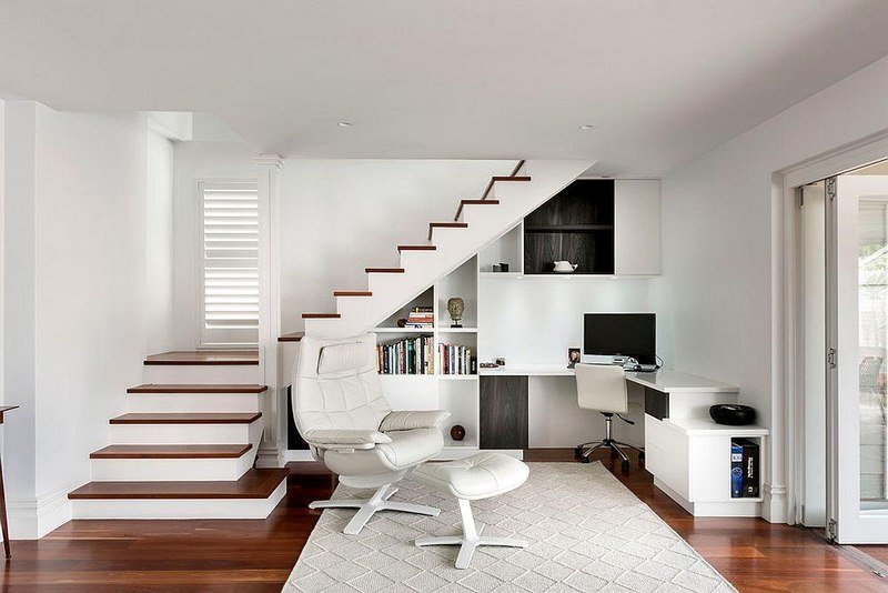Under the Stairs Office Under the Stairs Office
