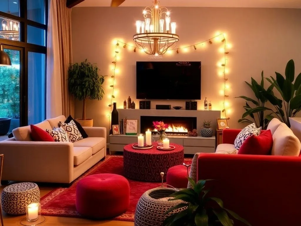 Make your living room party-ready in a snap!