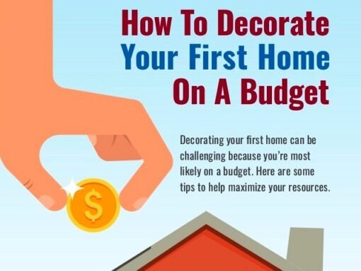 How to Decorate Your First Home on a Budget • [Infographic]
