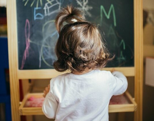 Featured image - Instructions on How to Make a Wood Easel for Kids at Home