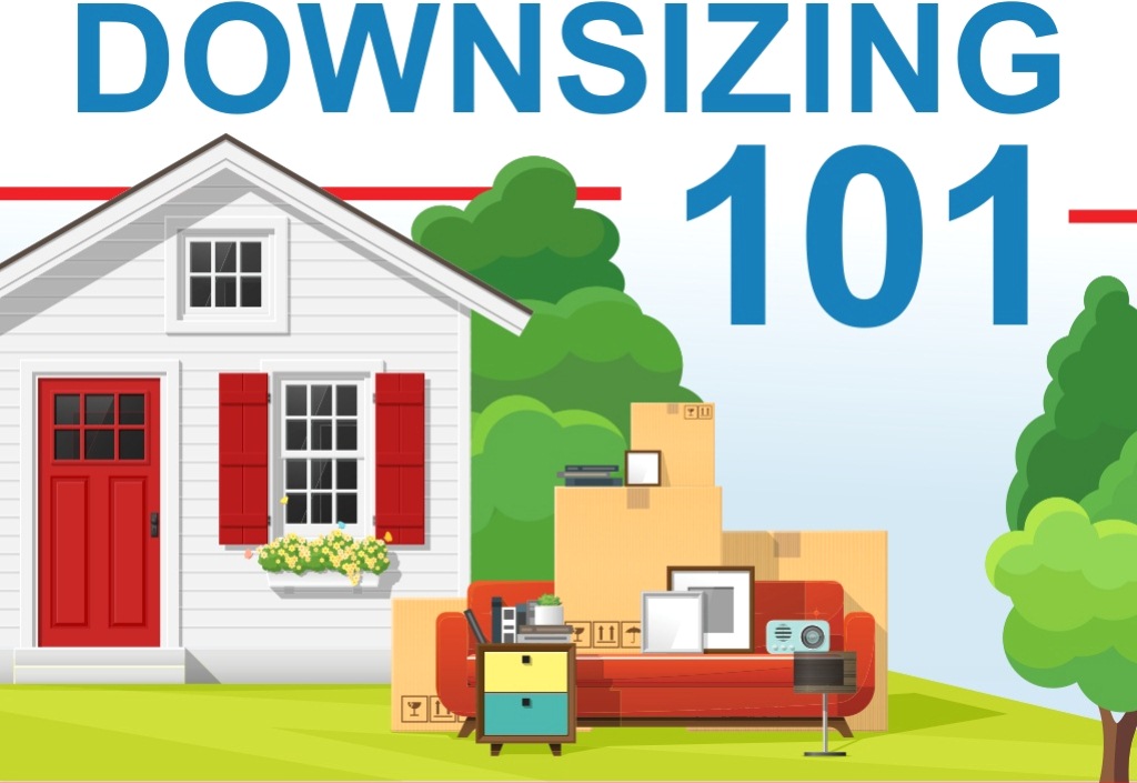 Featured image - Downsizing 101 - How to Do It the Right Way