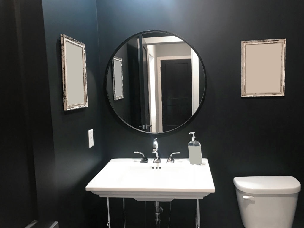 image - Oval Shaped Polished Beveled Mirror