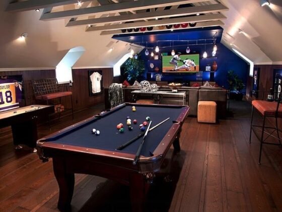 Featured image - 20 Best Attic Game Room Ideas for Adults