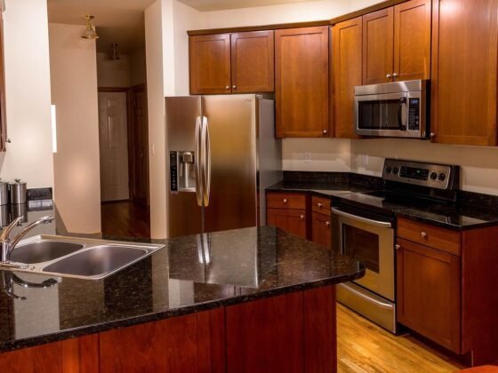 featured image - Just Like New 3 Tips for Repainting Kitchen Cabinets