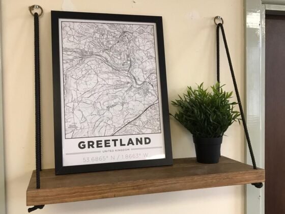 Featured image - Top Ten DIY Rustic Hanging Rope Shelves Ideas to Transform Your Home