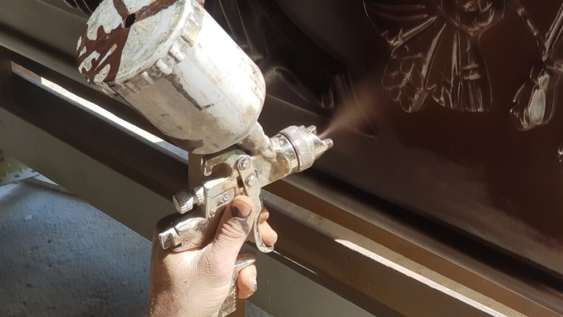 featured image - What Kind of Spray Paint to Use on Kitchen Cabinets