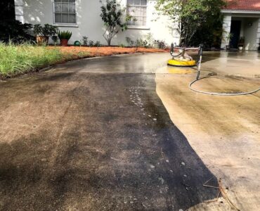 featured image - How to Clean a Driveway with Bleach?