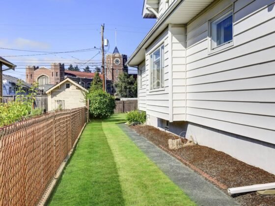 featured image - How to Makeover a Narrow Side Yard
