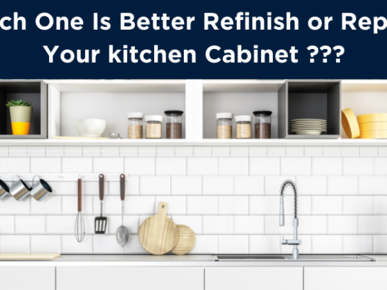 featured image - Which One is Better Refinish or Replace Your Kitchen Cabinet