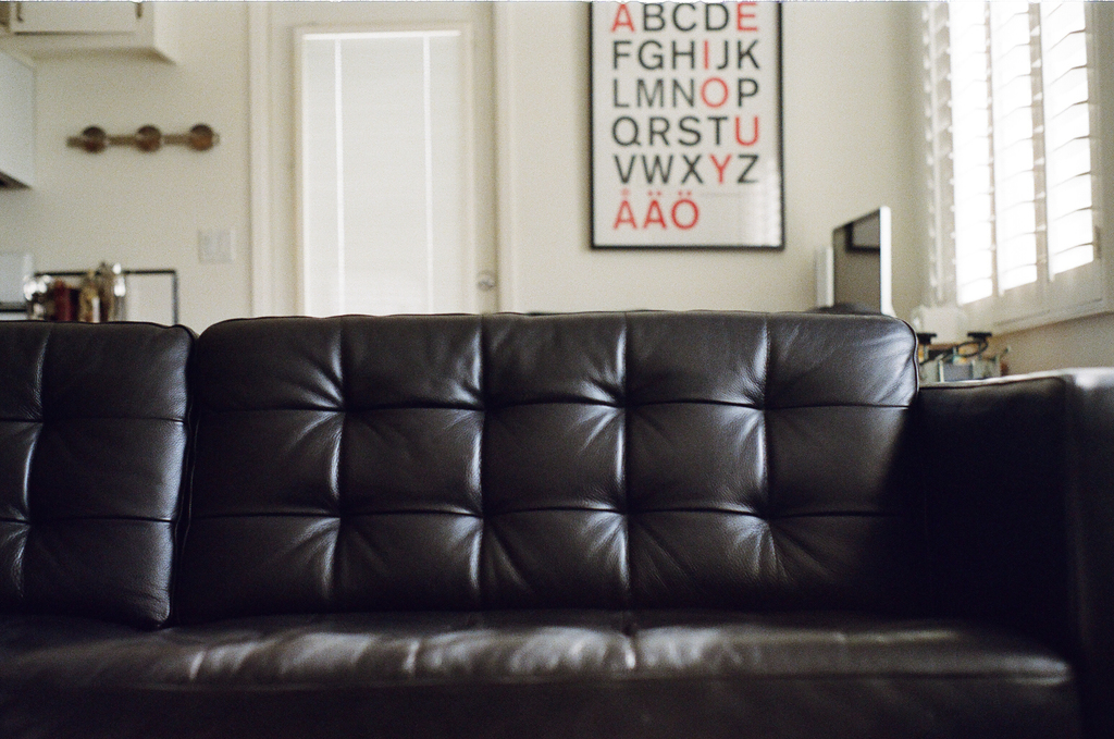 image - Why Buy a Black Faux Leather Sofa
