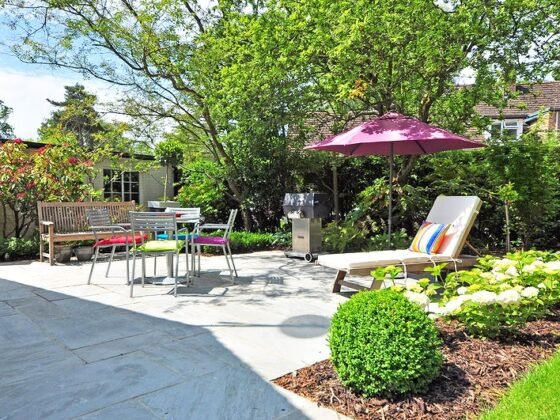 featured image - 5 Grand Ideas for Landscaping a Small Backyard