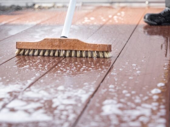 featured image - How To Deep Clean Your Patio
