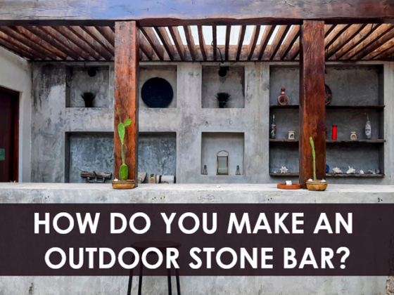 featured image - How Do You Make an Outdoor Stone Bar?