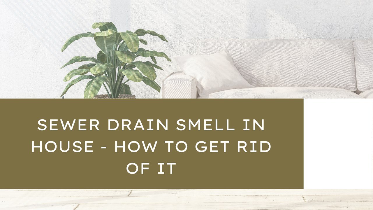 featured image - Sewer Drain Smell in House - How to Get Rid of It