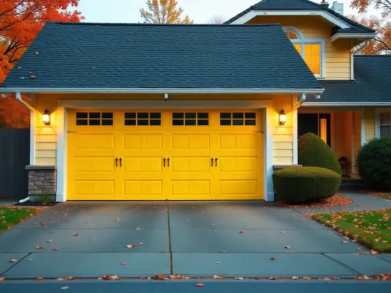 Tilt garage doors