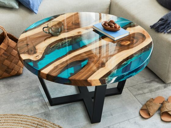 Featured image - 8 Epoxy Resin Furniture Ideas to Elevate Your Home's Interior Design