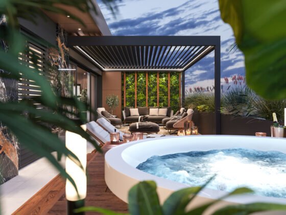 featured image - Creating a Backyard Retreat: Design Ideas for Incorporating a Hot Tub