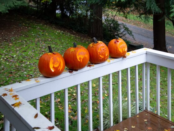 featured image - Spooky Deck Railing Decor Halloween Decorating Ideas for Your Outdoor Space