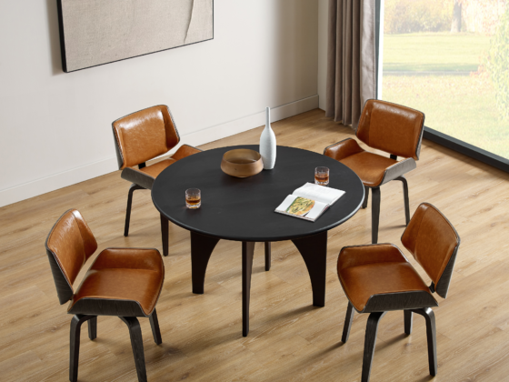 featured image - Mid-century Chic: Transforming Your Dining Room With Iconic Chair Designs