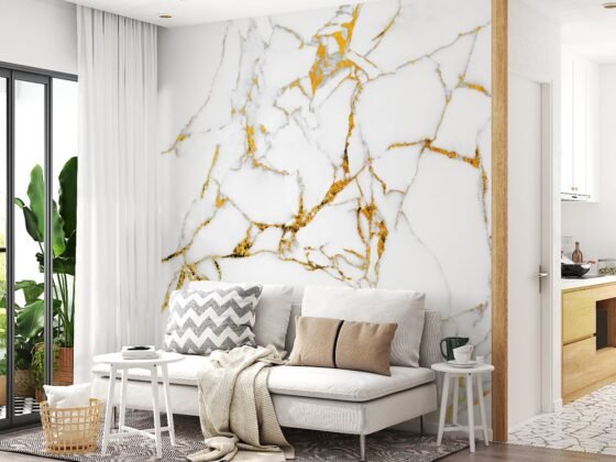featured image - Marble Wallpaper in Modern Homes Brings the Elegance