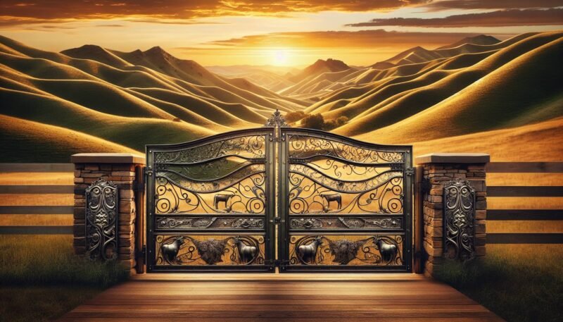 Manual Ranch Gates