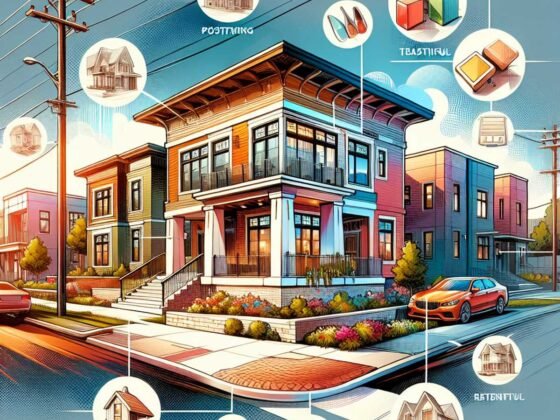 A renovated multifamily dwelling with modern amenities and stylish finishes.