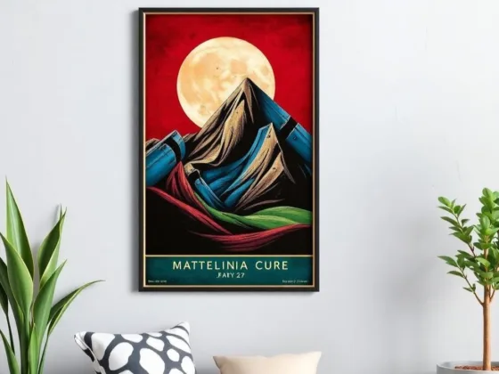 Create a unique atmosphere with high-quality metal posters.