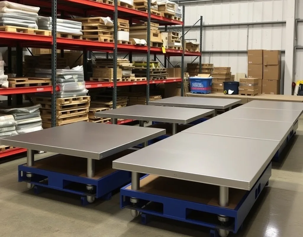 Loading table design to enhance efficiency in your industrial space. Consider ergonomics, materials, and features for optimal results.
