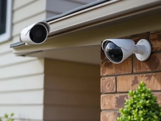 Home security cameras can make you feel more secure.