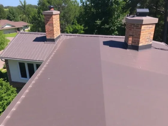 Freshly installed COLORBOND® roofing, a durable and long-lasting solution.