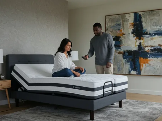 Sleep better tonight with a premium adjustable bed and mattress.