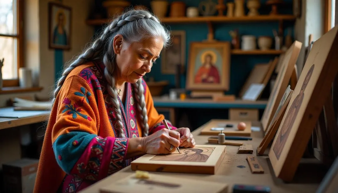 Pyrography is perfect for seniors who love art!