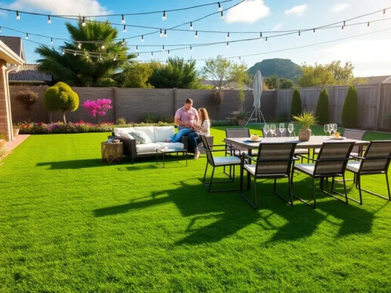 fake grass is the best way to make your outdoor area stand out.