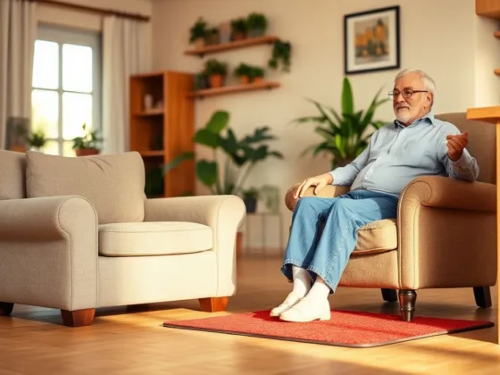 Anti-fatigue mats cushion feet and support balance, helping seniors stay active and independent.