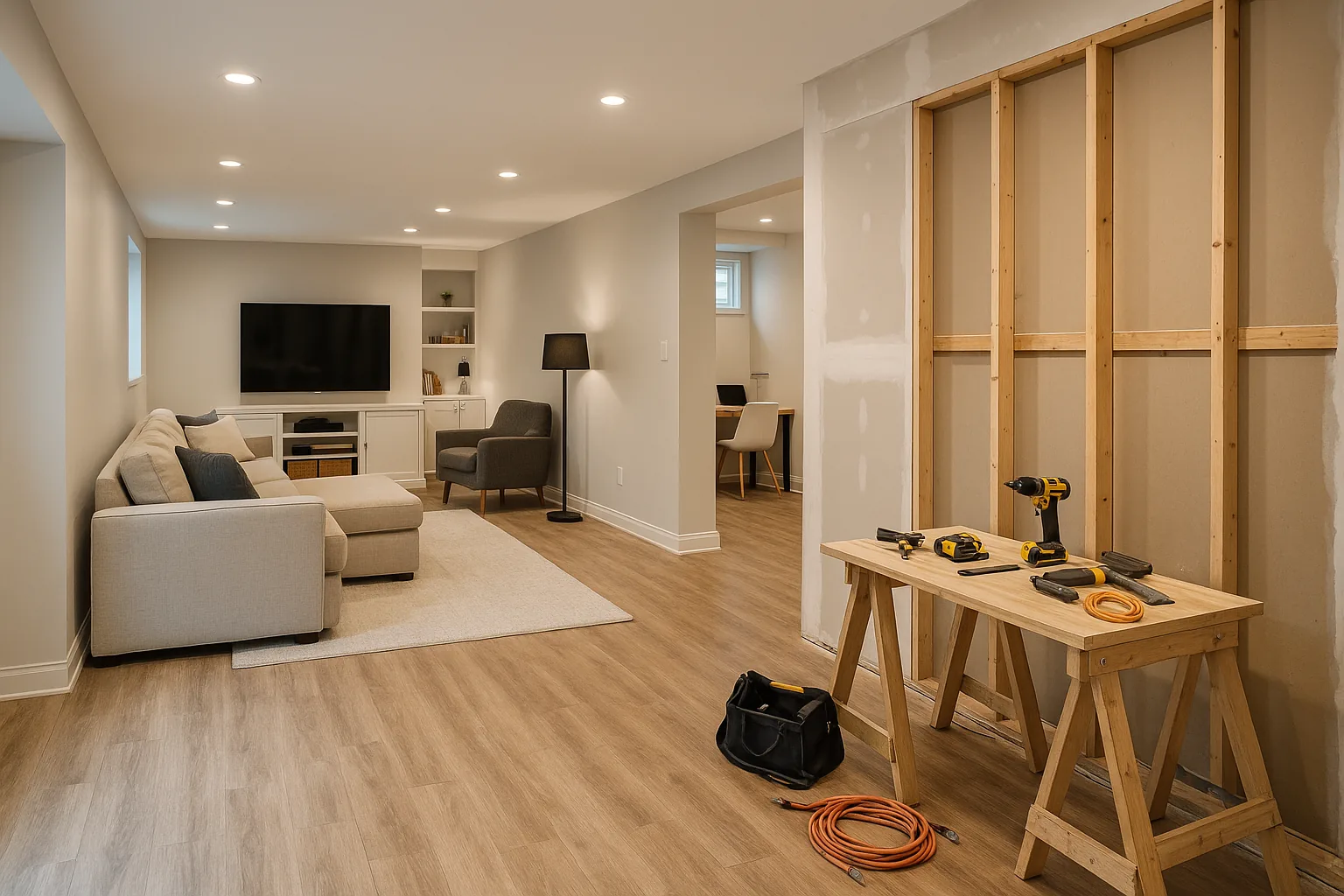 Basement Remodeling Ideas to Maximize Space & Value