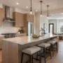 thoughtfully designed modern kitchen layout with island, natural light, and clean cabinetry showing functional home improvement