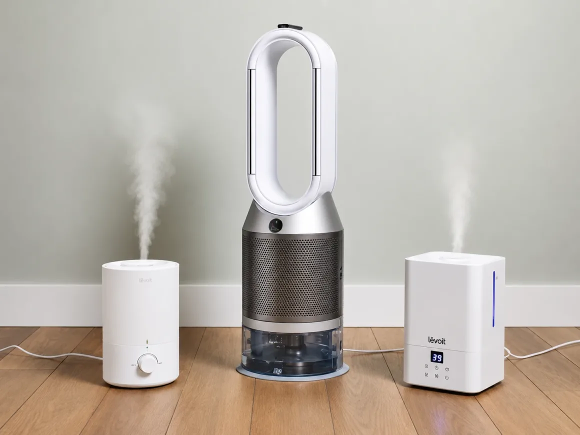 Modern humidifiers for maintaining healthy indoor moisture levels at home