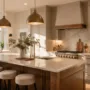 Interior contractor discussing kitchen renovations in Hamilton with a homeowner